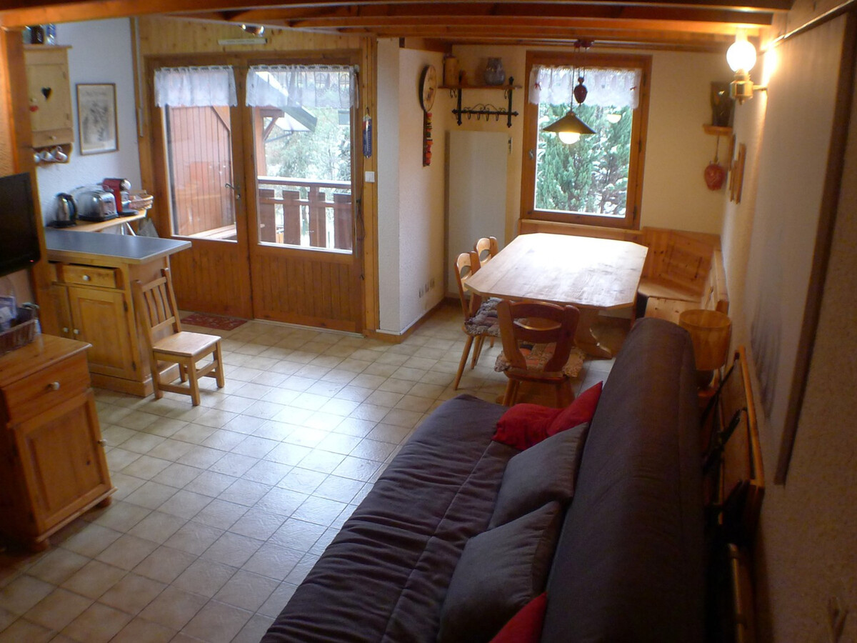Duplex 2 pièces mezzanine, casier skis et parking à Samoëns - Photo 6