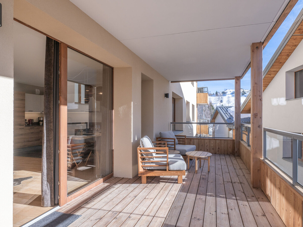 Appartement 2 chambres balcon sud à Huez, proche pistes - Photo 14