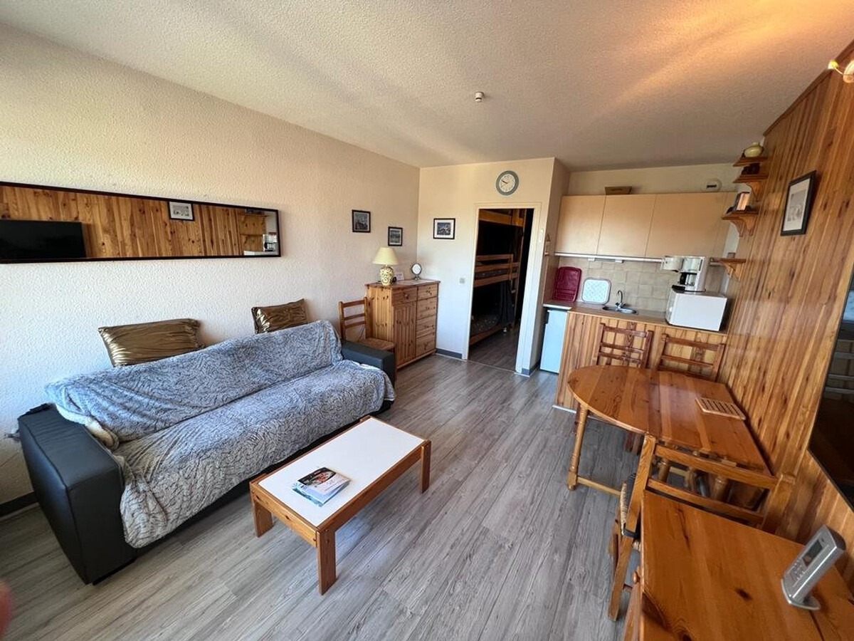 Studio cabine 4 pers. balcon vue montagne aux Angles - Photo 1