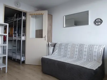 Location appartement à Les Adrets Prapoutel, Studio cabine 4 personnes, balcon sud-ouest Les Adrets