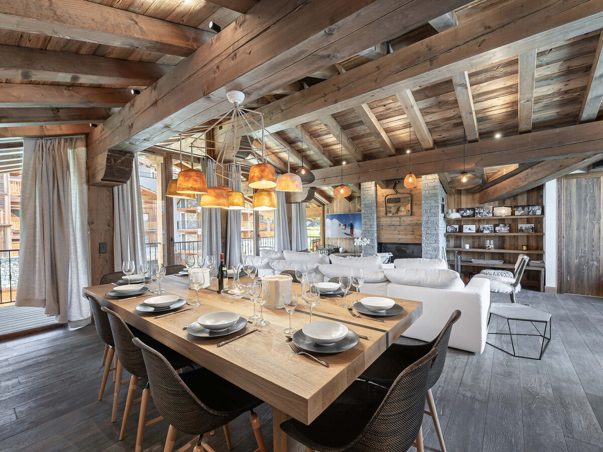 Duplex 4 chambres, parking couvert et WiFi à Val-d'Isère - Photo 2