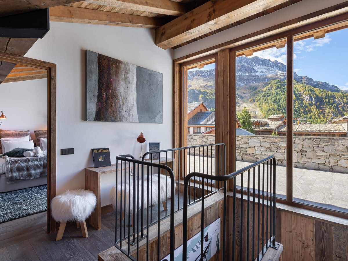 Duplex 4 chambres, parking couvert et WiFi à Val-d'Isère - Photo 7