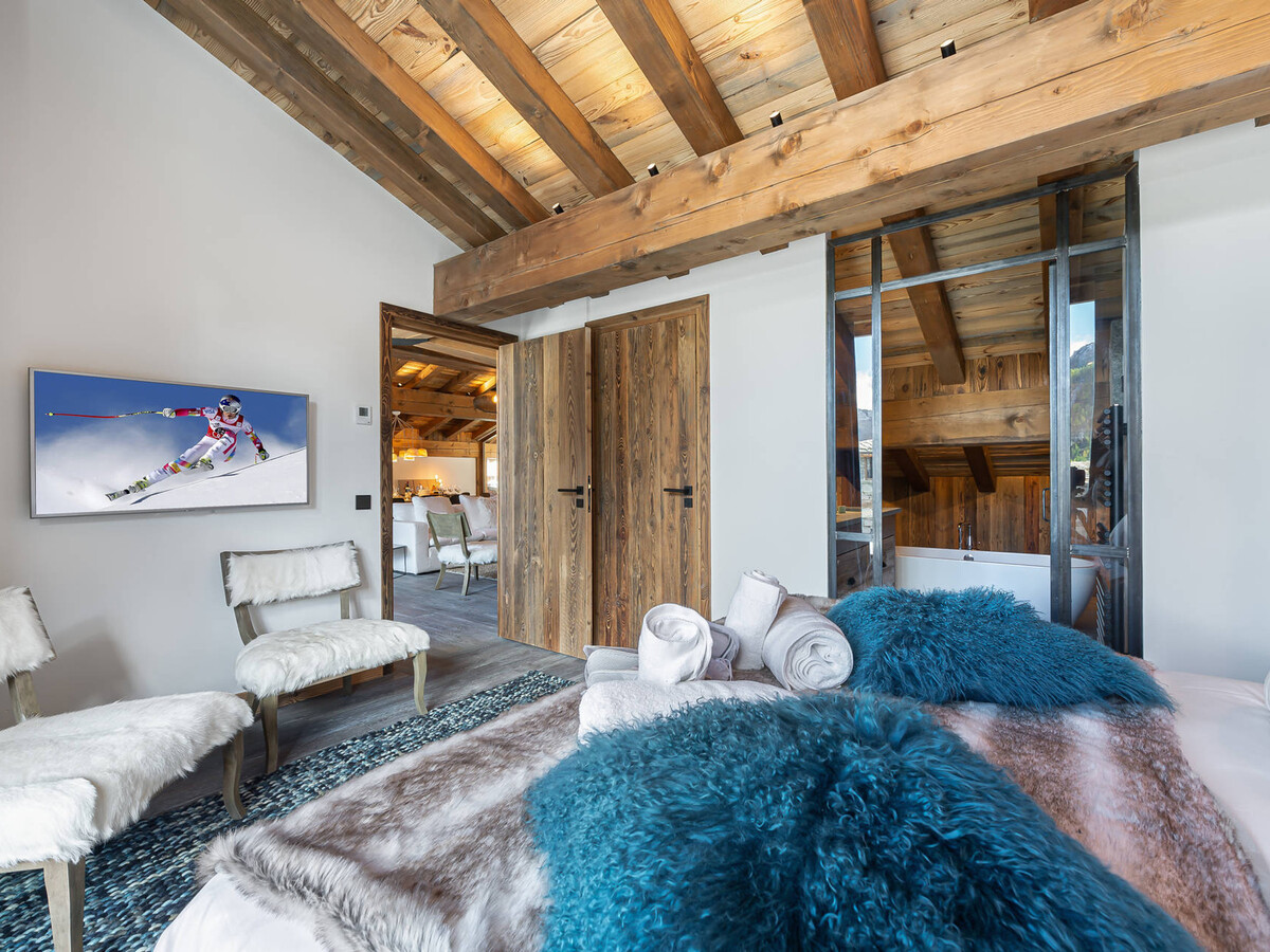 Duplex 4 chambres, parking couvert et WiFi à Val-d'Isère - Photo 9