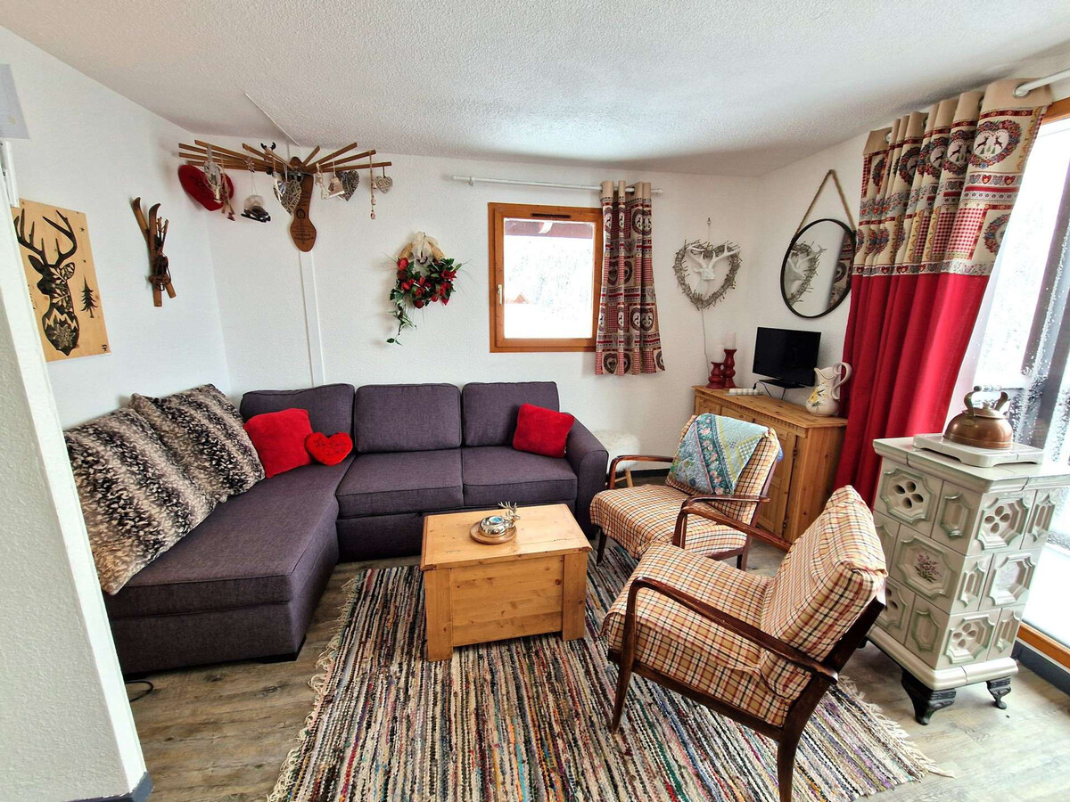 Appartement 2 pièces + cabine 6 pers à Valfréjus - Photo 1