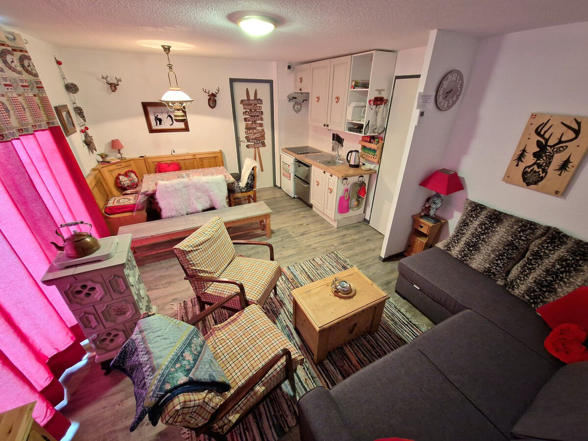 Appartement 2 pièces + cabine 6 pers à Valfréjus - Photo 10