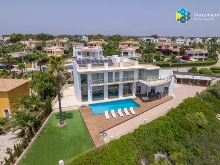 Location villa à Cala Pi, Villa spectaculaire avec piscine privée, clim, WIFI et parking à Cala Pi