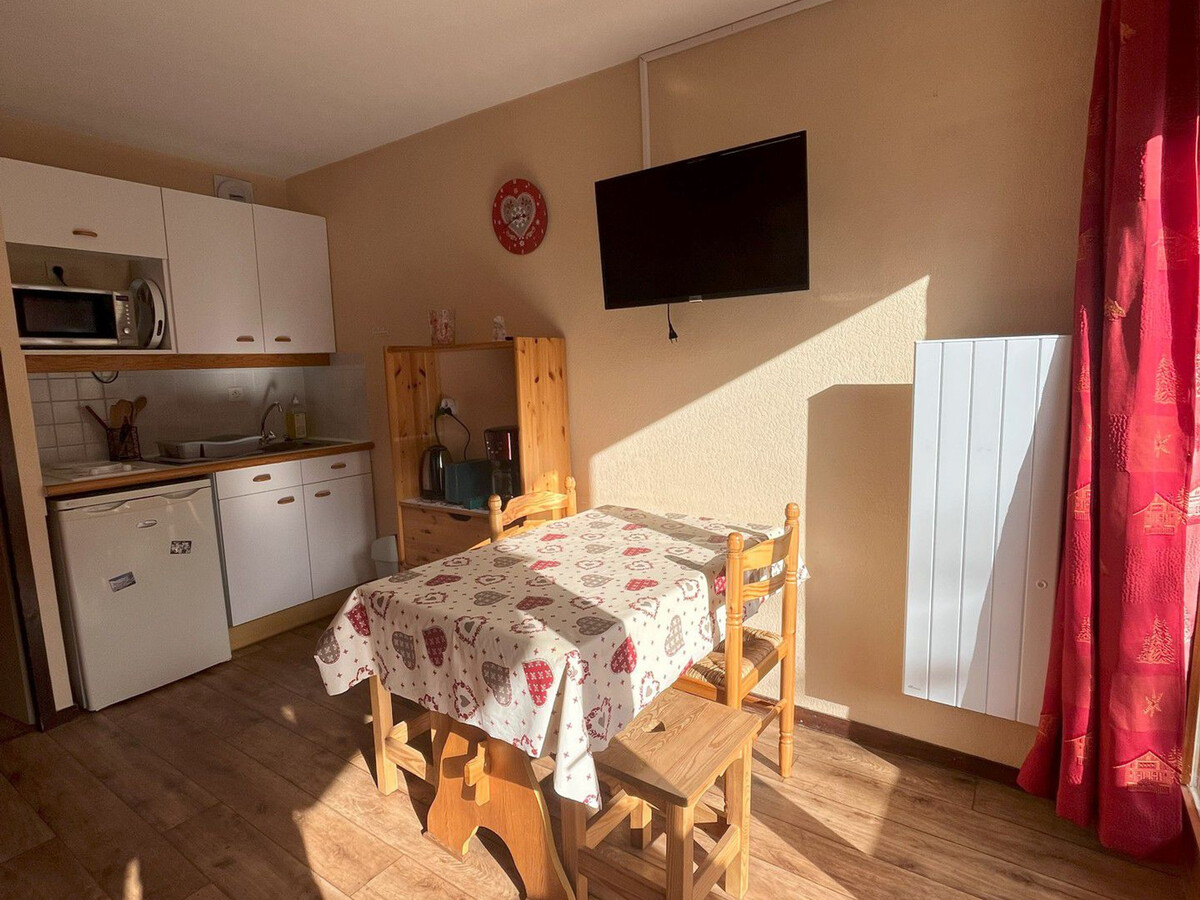 Studio cabine 4 pers. Sud avec balcon à Valloire - Photo 3