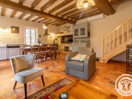Le Verdelay, gîte 4 pers avec piscine chauffée à La Ménitré : photo 12