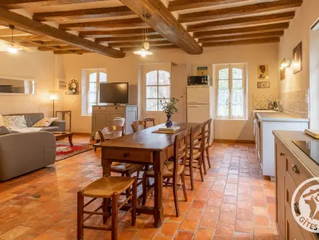 Le Verdelay, gîte 4 pers avec piscine chauffée à La Ménitré : photo 13