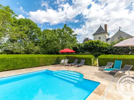 Le Verdelay, gîte 4 pers avec piscine chauffée à La Ménitré : photo 24