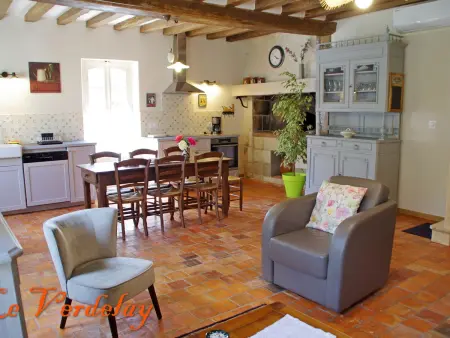 Le Verdelay, gîte 4 pers avec piscine chauffée à La Ménitré : photo 32