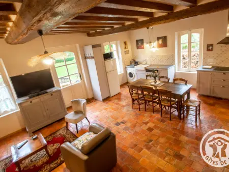 Le Verdelay, gîte 4 pers avec piscine chauffée à La Ménitré : photo 34