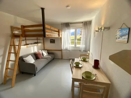 Studio éco avec mezzanine au pied des pistes, Le Dévoluy : photo 3