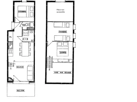 Appartement 6 pers mezzanine, parking couvert à Villard-sur-Doron : photo 4