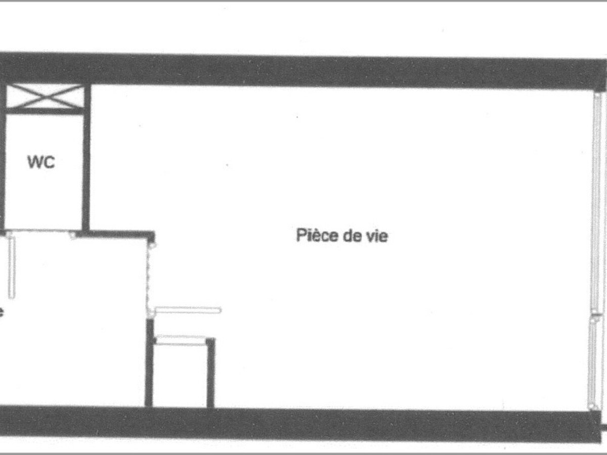 Studio cabine 4 pers aux Saisies, balcon sud - Photo 4