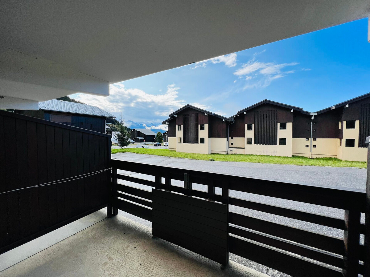 Studio cabine 4 pers aux Saisies, balcon sud - Photo 12