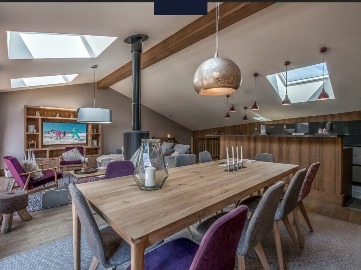 Maison 8 pers. Courchevel Le Praz, sauna et garage - Photo 12