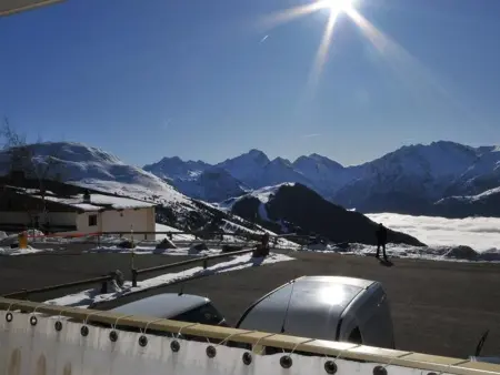Appartement L'Alpe d'Huez, balcon sud, animaux admis, parking : photo 2