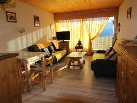 Appartement L'Alpe d'Huez, balcon sud, animaux admis, parking : photo 4