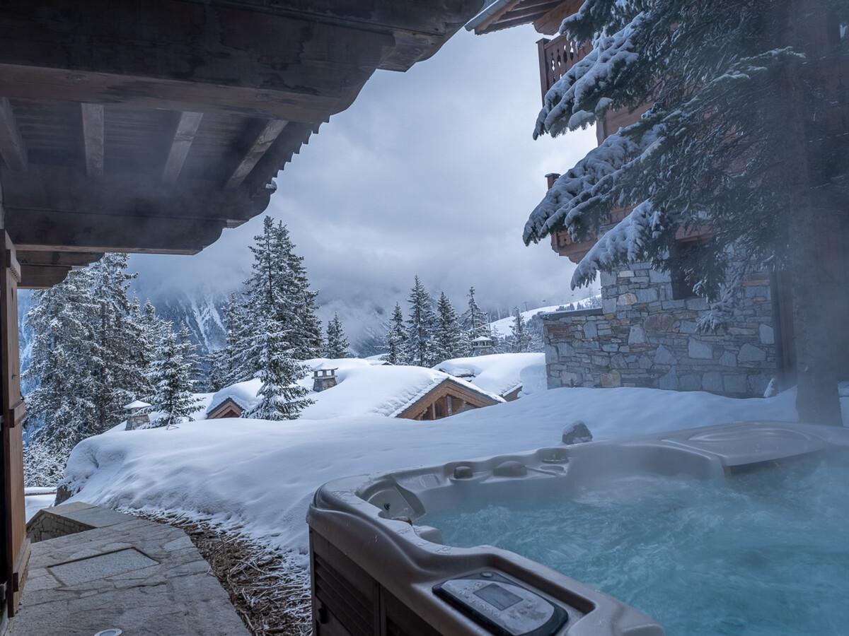Chalet Courchevel 1850 : 5 chambres, piscine & jacuzzi - Photo 9