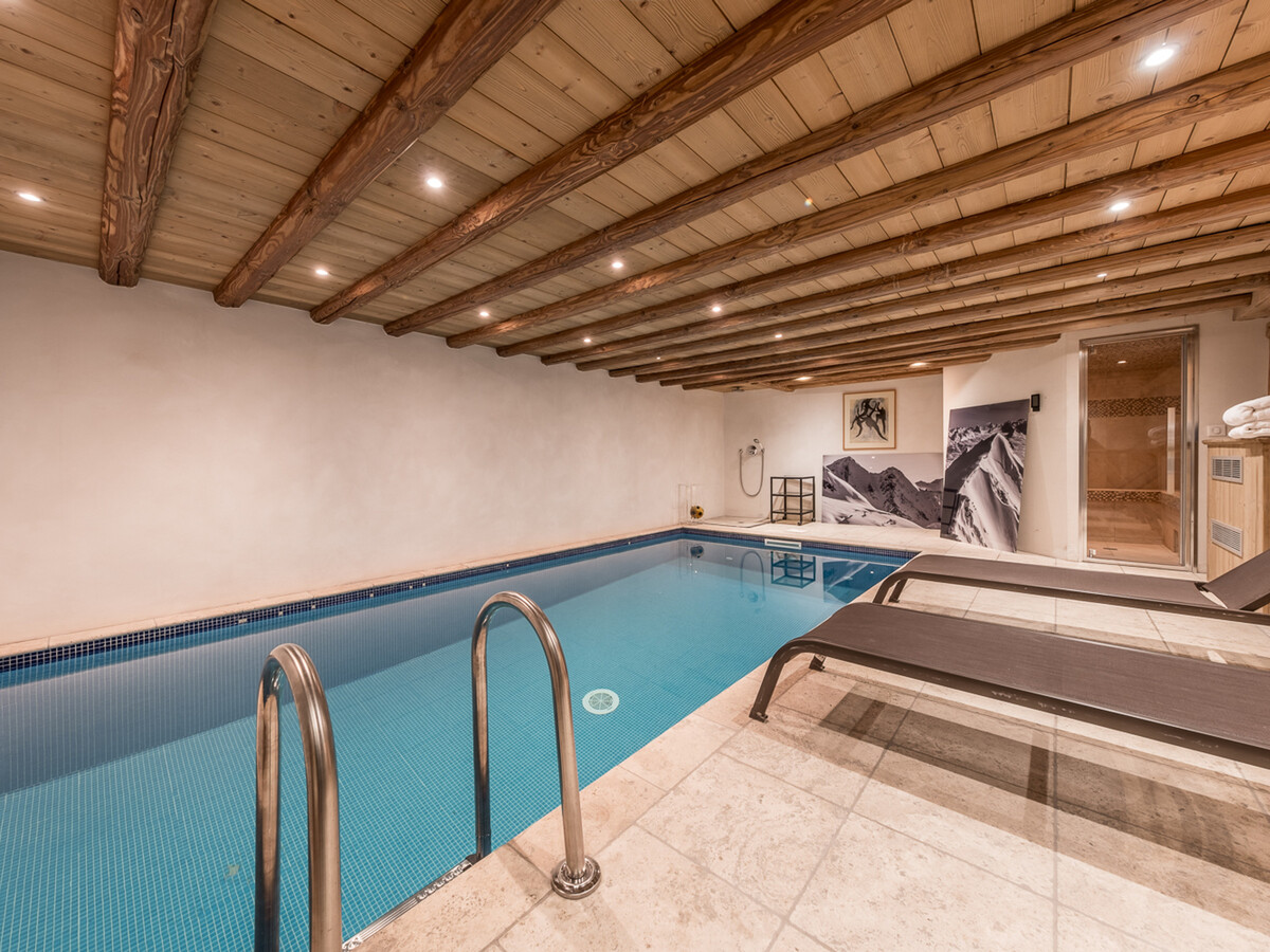 Chalet Courchevel 1850 : 5 chambres, piscine & jacuzzi - Photo 11