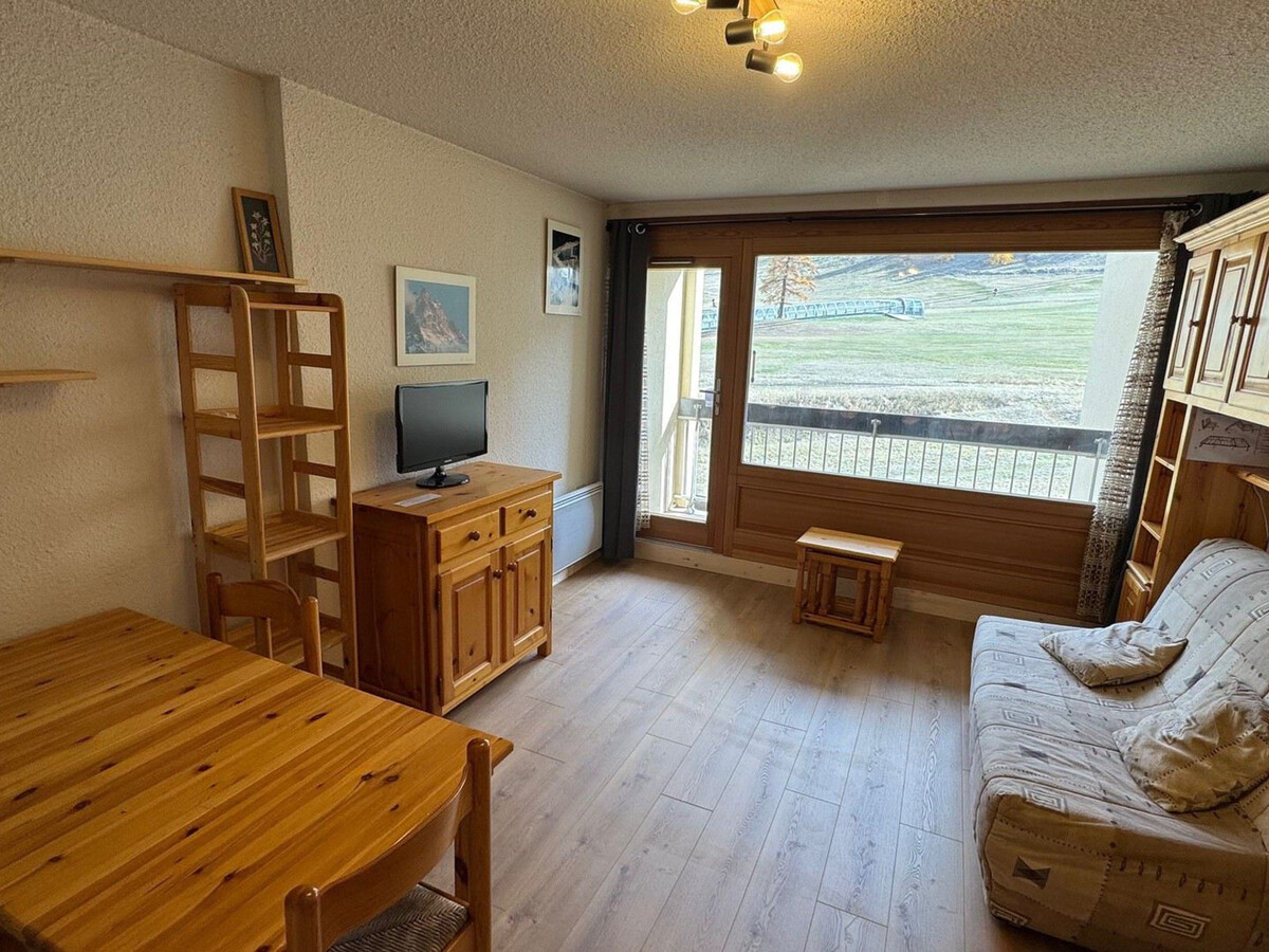 Studio skis aux pieds avec balcon à Montgenèvre - Photo 1