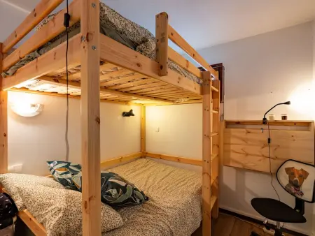 Studio cabine 6 pers. proche pistes avec balcon et casier à ski - Photo 4