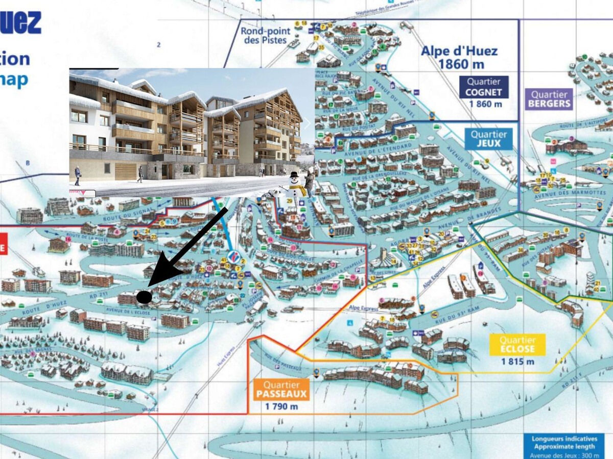 Appartement 73m² Vieil Alpe, 400m des pistes - Photo 16