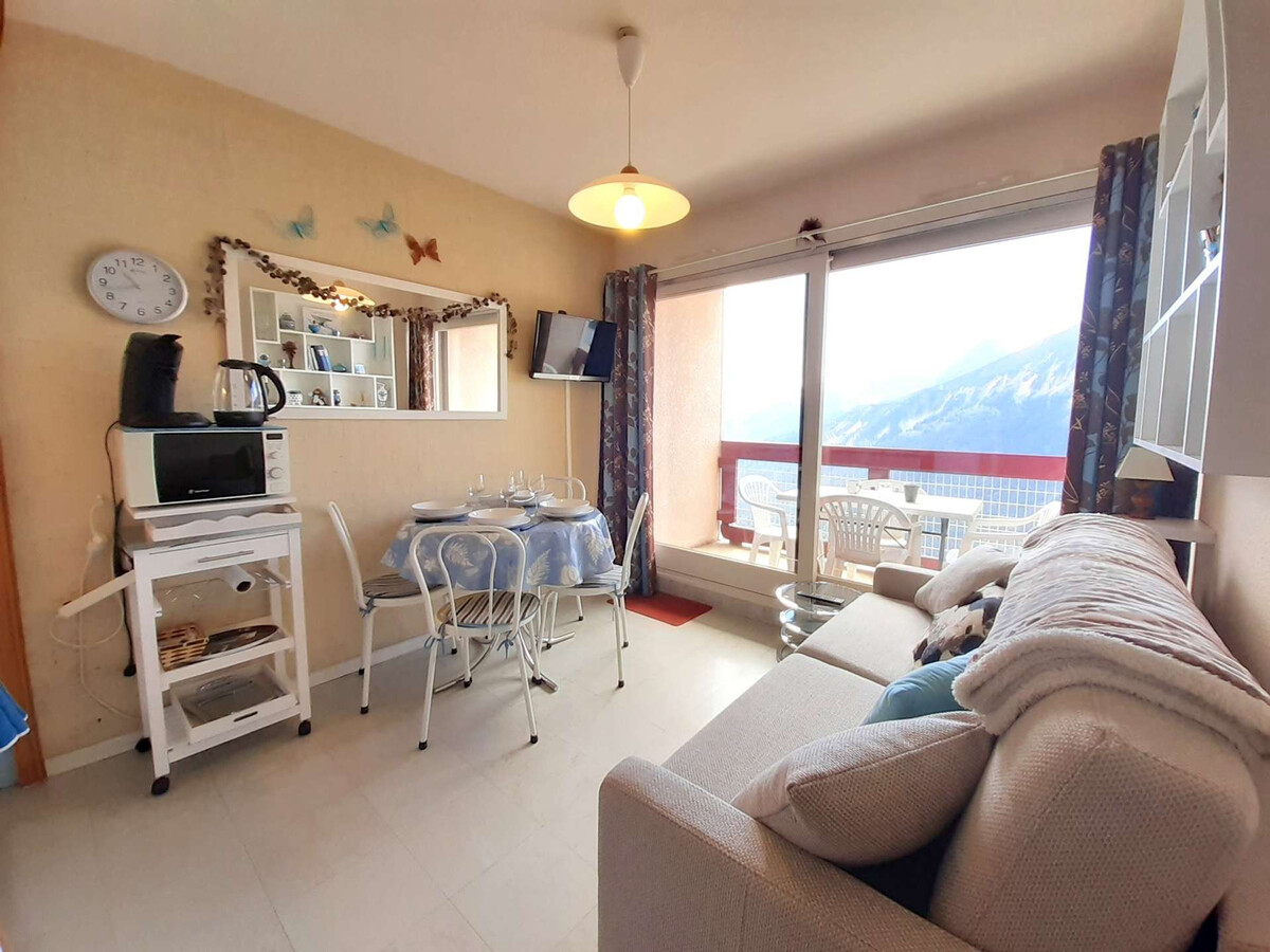 Studio 4 couchages balcon sud à Saint-Lary-Soulan - Photo 2