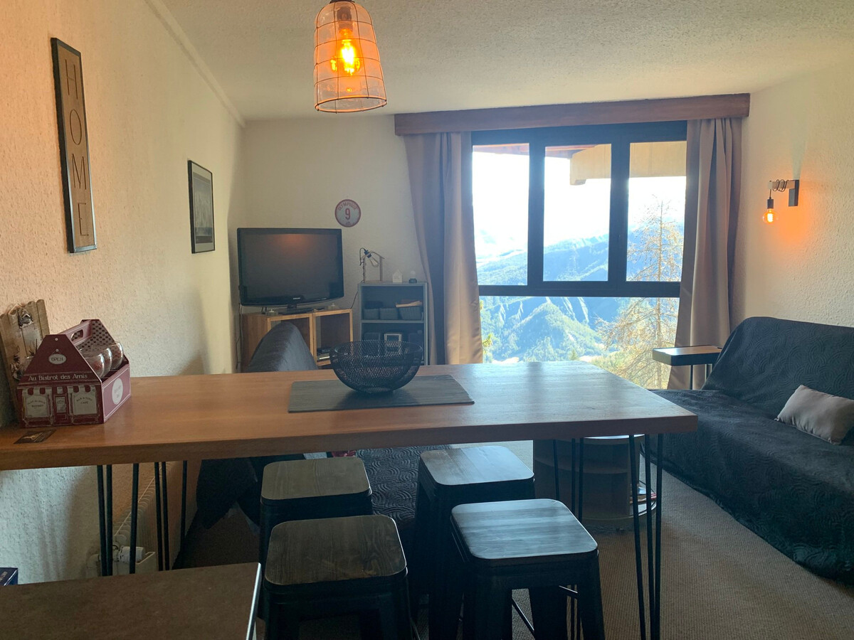Studio 33 m² pour 4 à Pra-Loup, vue vallée - Photo 1