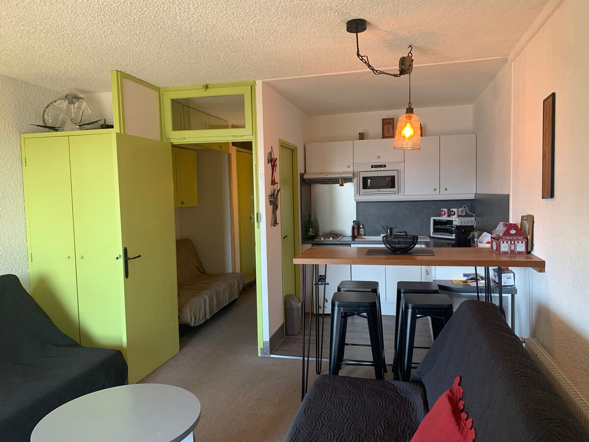 Studio 33 m² pour 4 à Pra-Loup, vue vallée - Photo 2