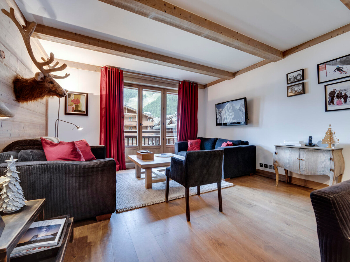 Appartement 85m² centre Val-d'Isère : 6 pers, parking - Photo 1