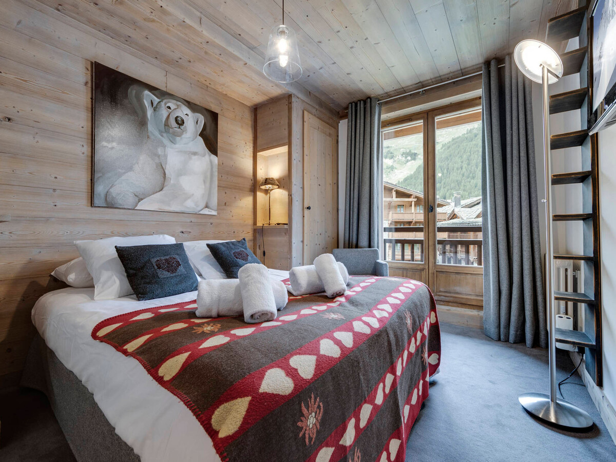 Appartement 85m² centre Val-d'Isère : 6 pers, parking - Photo 7