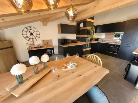 Le Refuge : Appartement 3★ cocooning aux Gets, 6 pers. : photo 2