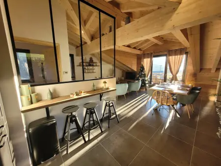 Le Refuge : Appartement 3★ cocooning aux Gets, 6 pers. : photo 9