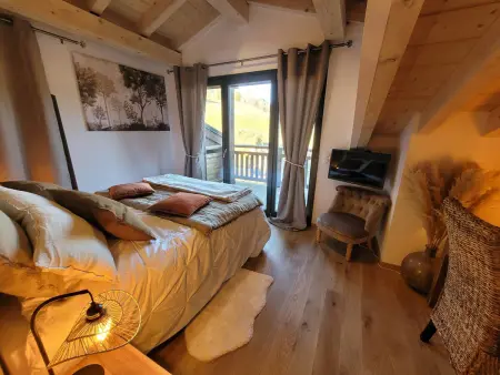 Le Refuge : Appartement 3★ cocooning aux Gets, 6 pers. : photo 12