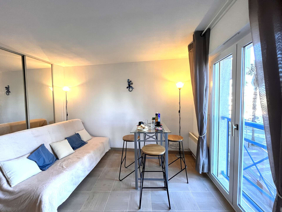 Studio cabine 2 pers Port Fréjus, face aux quais - Photo 5