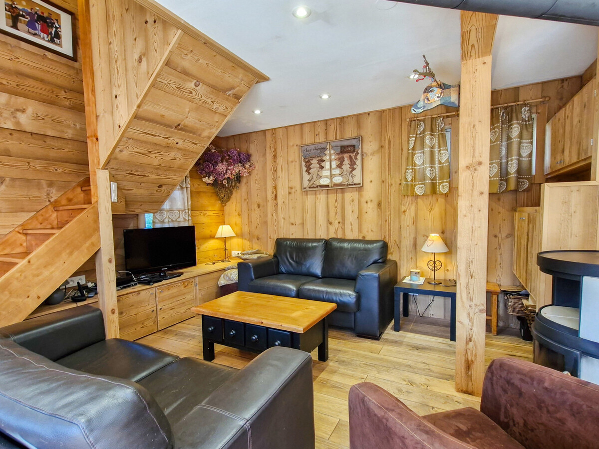 Chalet 80 m² lumineux à Flaine, garage et poêle scandinave - Photo 1