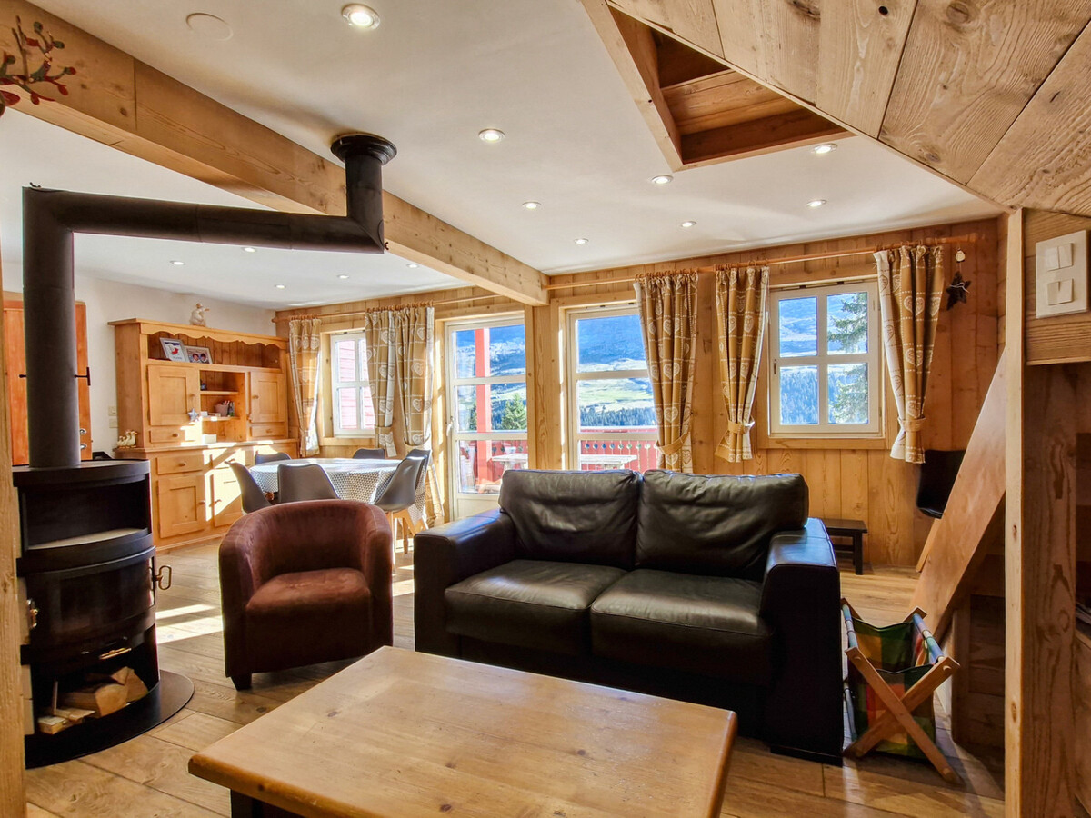 Chalet 80 m² lumineux à Flaine, garage et poêle scandinave - Photo 3