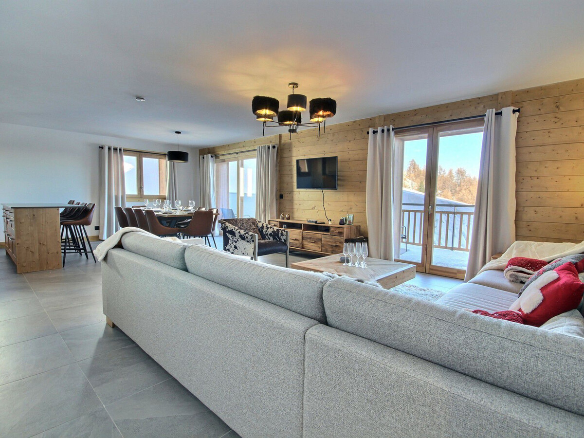 Appartement 6 pièces vue Mont-Blanc à La Plagne - Photo 1