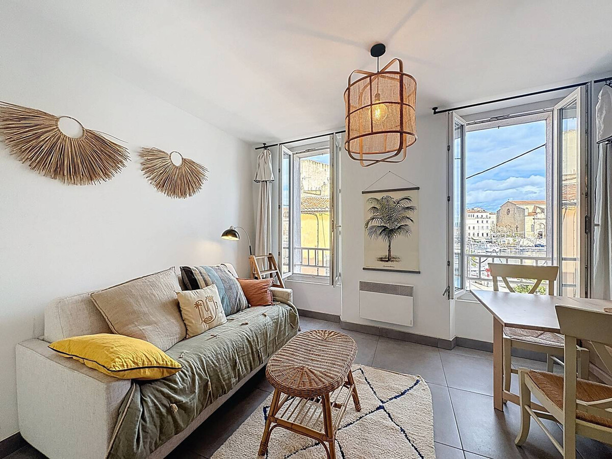 Appartement T2 traversant vue port, La Ciotat - Photo 2