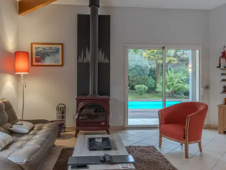 Location maison à Biscarrosse, Maison 8 pers, piscine privée, wifi, proche golf à Biscarrosse