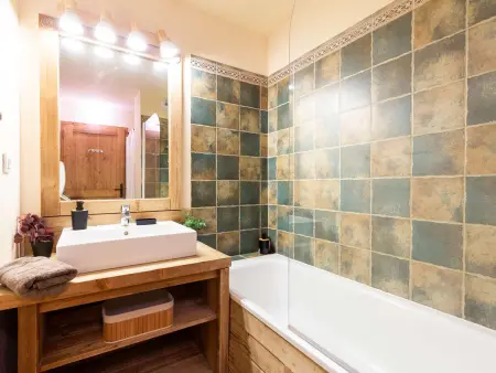 Duplex 8 pers. avec piscine et sauna, centre de Saint-Lary-Soulan : photo 8