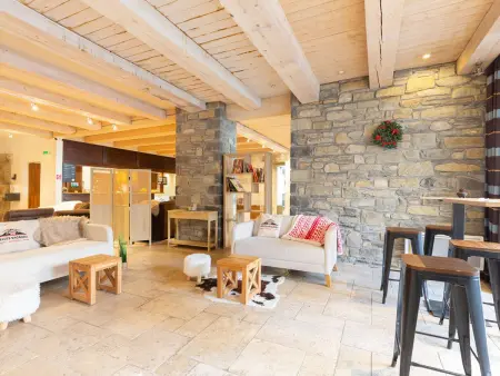 Duplex 8 pers. avec piscine et sauna, centre de Saint-Lary-Soulan : photo 15