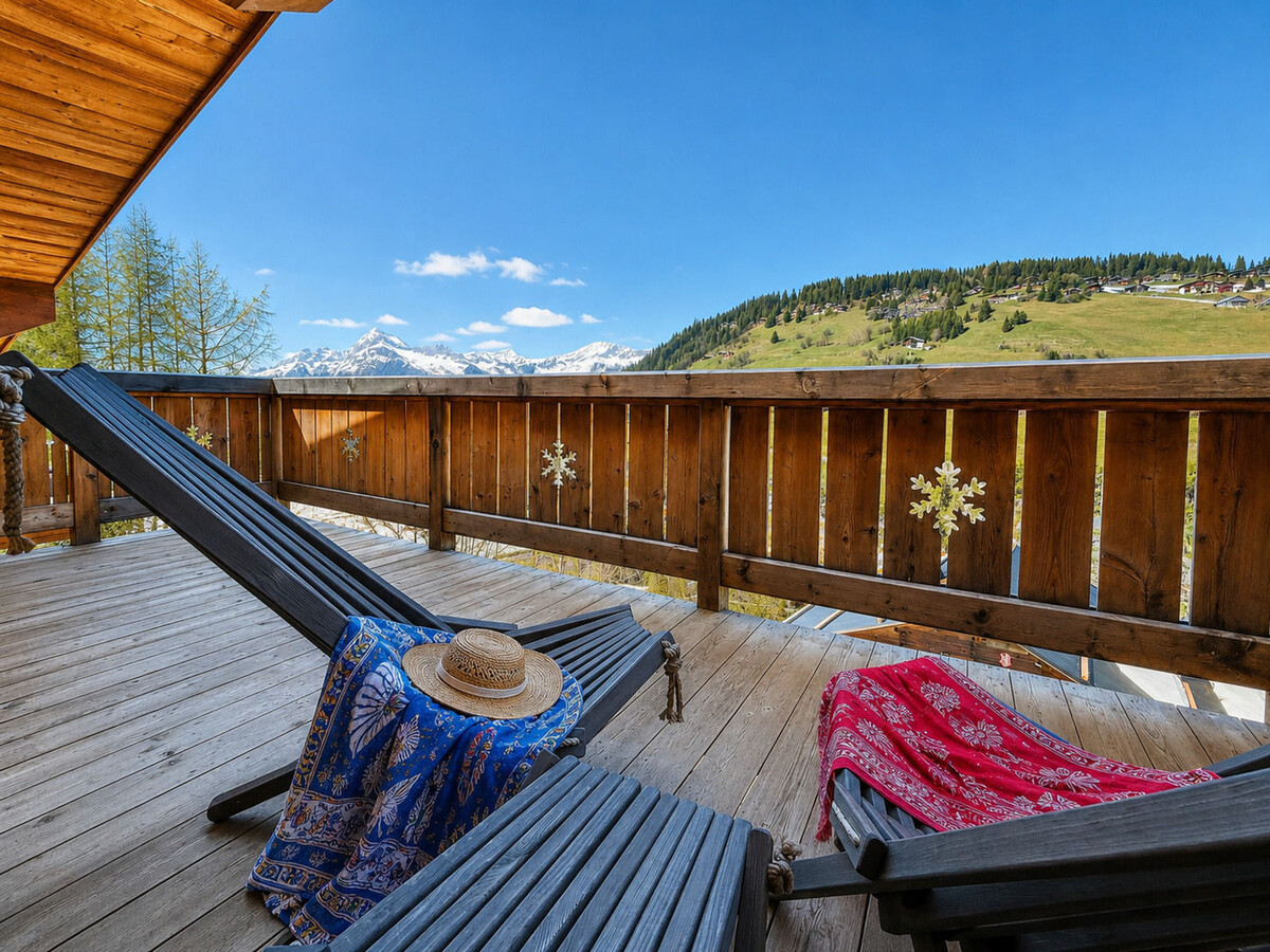 Appartement duplex Notre-Dame-de-Bellecombe, vue Mont Charvin - Photo 1