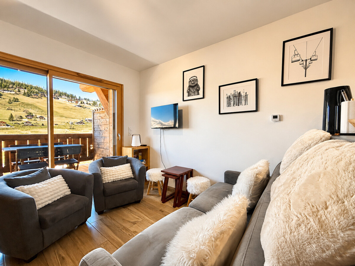 Appartement duplex Notre-Dame-de-Bellecombe, vue Mont Charvin - Photo 4