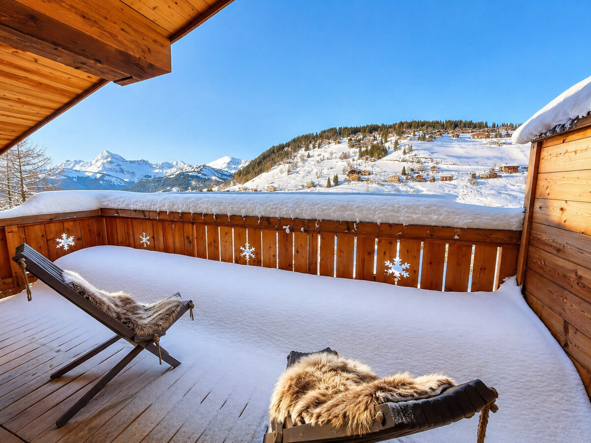 Appartement duplex Notre-Dame-de-Bellecombe, vue Mont Charvin - Photo 12
