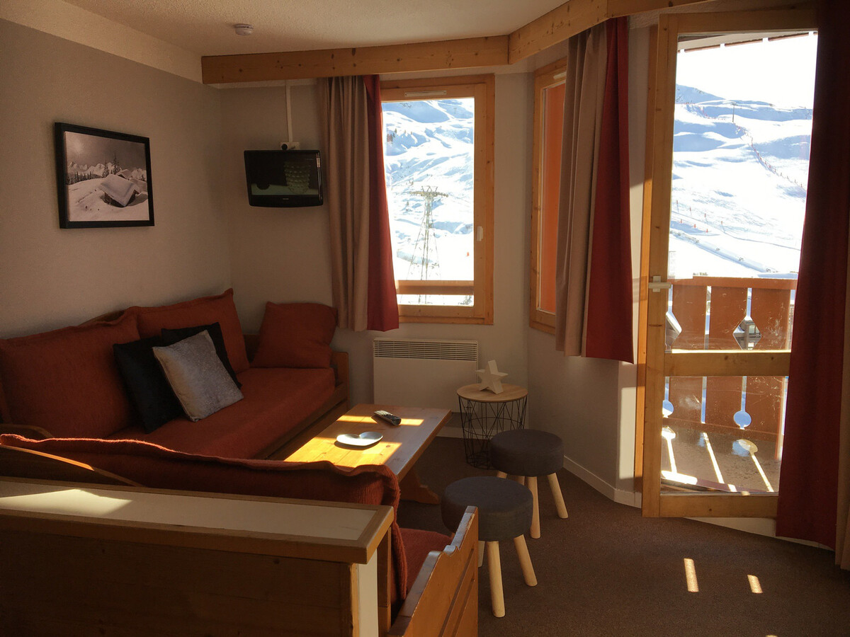 Appartement 2 pièces skis aux pieds, balcon vue pistes - Photo 10