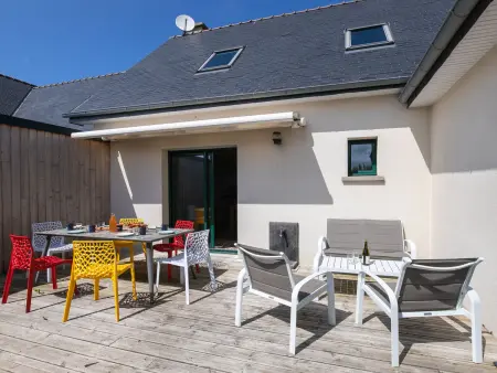 Ty Mat, maison rénovée avec piscine à Guimaëc - Photo 1