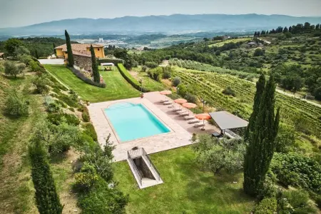 Il Solatio : villa Chianti 8 pers, 2 appartements : photo 16